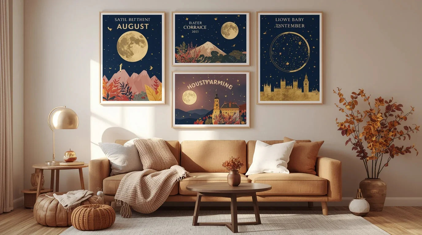 Top 5 Occasions for Personalised Posters in the UK